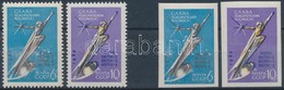 ** 1962 Űrkutatás Fogazott és Vágott Sor Mi 2670-2671 A+B - Andere & Zonder Classificatie