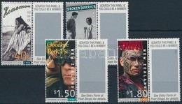 ** 1996 100 éves A Mozi Szelvényes Sor Mi 1533-1536 - Andere & Zonder Classificatie