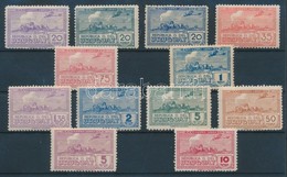 * 1939/44 Repülő Sor Mi 591-598 + 600-603 - Altri & Non Classificati