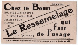 Buvard - Chez Le Bouif - Le Ressemelage Qui Fait De L'usage - Rue Faidherbe - Rue Paul Bert - Paris 11e - Chaussures