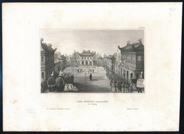 Cca 1850-1900 Peking, Császári Palota, Rézmetszet, Papír, 13,5x18 Cm - Stampe & Incisioni