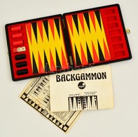 Backgammon Táblajáték, 15×15 Cm - Other & Unclassified