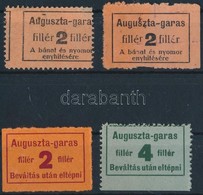 4 Db Auguszta-garas - Non Classificati