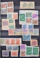 742 Db Perui Okmánybélyeg Kivágásokon  Az ötvenes évekből / Peru 742 Fiscal Stamps On Cuttings, From The 50-es, In Stock - Non Classés