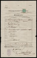 1894 Házasság-hirdetési Bizonyítvány + 3 Db Hirdetmény - Unclassified