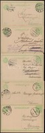 1914 5 Db Az Első Magyar Fészekodúgyár Részére Küldött Levelezőlap Hivatalos ügyekben - Unclassified