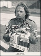 Forma 1-es Aláírásgyűjtemény: Keke Rosberg, Gerhard Berger 3 Db Eredeti Aláírás - Andere & Zonder Classificatie