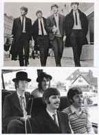 Cca 1967 Beatles, Fekete György (1904-1990) Budapesti Fényképész Gyűjtéséből, 2 Db Mai Nagyítás, 10x15 Cm - Autres & Non Classés