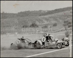 1984 Monok, Autocross  Verseny, Kis Szakadással, 24x30 Cm - Autres & Non Classés