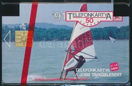 1 Db Balaton Surf Motívumos Telefonkártya, Bontatlan Csomagolásban - Non Classificati