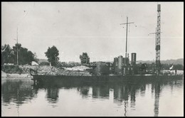 A Sava Monitor, A Dunai Flottila Hajója A Linzi Hajógyárban 1915-ben, Az 1980-as években Eredeti Negatívról Előhívott Má - Other & Unclassified