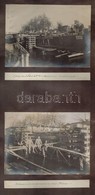 1914 A DDSG EP70 Hajója Szendrőnél, Más Vizi Objektumokkal, A Szerbek Az I. Világháború Kitörésekor Süllyesztették El A  - Autres & Non Classés