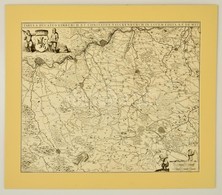 Cca 1680 A Holland Limbrucht és Valckenbrucht Grófság Térképe, Tabula Ducatus Limbrucht Et Comitatus Valckenbrucht In Lu - Andere & Zonder Classificatie