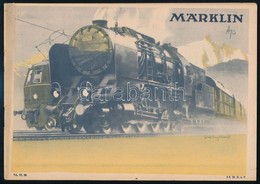 1938-1939 Märklin Játékvasút és Játékautó Képes Prospektus, 32p - Non Classés