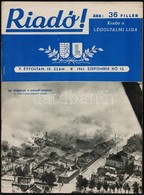 1941 Riadó! A Légoltalmi Liga V. évfolyamának 18. Száma - Non Classés