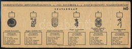 1945 Nemzetgyűlési Képviselőválasztás Szavazólap, 10,5x29 Cm - Non Classés