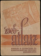 GKI Zsebatlasz. Budapest, é.n., Geodéziai és Kartográfiai Intézet. Tűzött Papírkötés, 32 P. - Non Classés