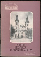 Gerő László: A Pesti Belvárosi Plébániatemplom. Műemlékeink. Bp.,1956, Képzőművészeti Alap Kiadóvállalata. Fekete-fehér  - Non Classés