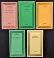 A Téka Sorozat 5 Kötete: Kolumbusz Hajónaplója; Antik Portrék; Voltaire: Én, Az üldözöttek Don Quijotéja; Apor Péter: Me - Non Classés