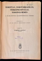 Vörös József: Tereptan, Terepábrázolás, Térképhasználat, Terepfelmérés. Budapest, 1943, M. Kir. Honvéd Térképészeti Inté - Non Classés