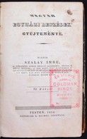 Szalay Imre: Magyar Egyházi Beszédek' Gyűjteménye VI. Pest, 1843, Esztergami K. Beidel József Kiadása. Korabeli, Gerincé - Non Classés