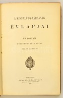 A Kisfaludy-Társaság évlapjai. Új Folyam. Huszonegyedik Kötet. 1885-86 és 1886-87. Bp., 1887, Franklin-Társulat,IV+395.  - Unclassified