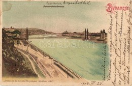 T2 Budapest, Erzsébet Híd (Eskü Téri Híd). Litho - Non Classés