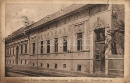 T4 Budapest III. Szent Alajos Háza Szalézi Intézet. Kiscelli Utca 79. (szakadás / Tear) - Non Classés