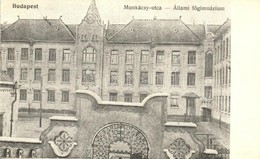 T2/T3 Budapest VI. Munkácsy Utca, Állami Főgimnázium (EK) - Non Classés