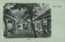 T2/T3 1899 Ada Kaleh, Török Bazár, üzlet / Turkish Bazaar, Shop (EK) - Unclassified