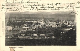 T2/T3 Belényes, Beius; Látkép, Templom. Matics Ferenc Kiadása / General View, Church (EK) - Non Classés