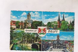 Delcampe - CPM DELFT MULTIVUES (voir Timbre) - Delft
