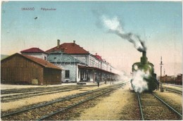 * T3 Brassó, Kronstadt, Brasov; Vasútállomás Gőzmozdonnyal / Bahnhof / Railway Station With Locomotive  (Rb) - Unclassified