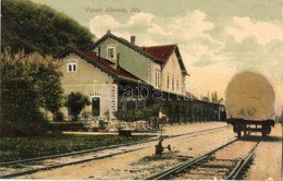 T2 Dés, Dej; Vasútállomás, Vagon. Gálócsi Samu Kiadása / Railway Station, Wagon - Non Classés