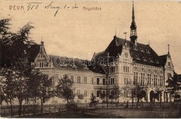 T2/T3 Déva, Deva; Megyeháza. W. L. 509. / County Hall (EK) - Non Classés