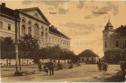 T2/T3 Lugos, Lugoj; Vármegyeház, Piac, üzlet / County Hall, Market, Shop (fa) - Zonder Classificatie