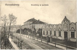 * T2/T3 Marosvásárhely, Targu Mures; Közműhely és Ipariskola. Porjes S. Sándor 1913 / Public Workshop And Industrial Sch - Non Classés