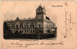 * T2/T3 Nagyenyed, Aiud; Alsó-Fehér Vármegye Székháza / County Hall  (Rb) - Non Classés