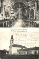 T2/T3 Nagymajtény, Moftinu Mare; Római Katolikus Templom és Iskola, Belső / Catholic Church And School, Interior (EK) - Non Classés