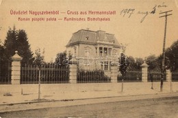 T2/T3 Nagyszeben, Hermannstadt, Sibiu; Román Püspöki Palota / Rumänisches Bischofspalais / Romanian Bishop's Palace (EK) - Non Classés