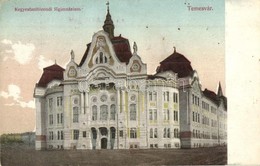 * T2 Temesvár, Timisoara; Kegyestanítórendi Főgimnázium / School - Non Classés
