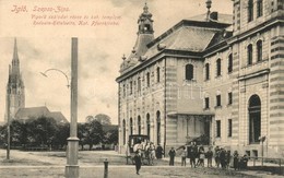 ** T1/T2 Igló, Iglau, Spisská Nová Ves; Vigadó Szálloda Része, Katolikus Templom, Utcakép, Lovashintó. Feitzinger Ede N. - Zonder Classificatie