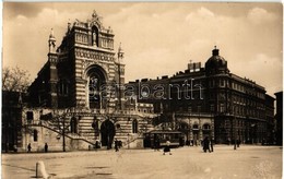 T2 Fiume, Piazza Cesare Battisti E Nuova Parrocchia Dei Cappuccini / Square, New Parish, Tram - Non Classificati