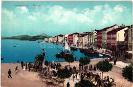 T2/T3 Mali Losinj, Lussinpiccolo; Piazza / Square  (EK) - Unclassified