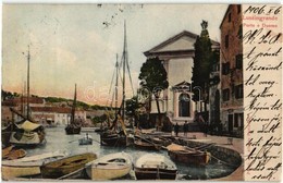 T2 Veli Losinj, Lussingrande; Porto E Duomo / Port, Boats, Dome - Non Classés