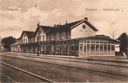 T2/T3 Vinkovce, Vinkovci; Vasútállomás / Kolodvor / Bahnhof / Railwy Station (EK) - Non Classés