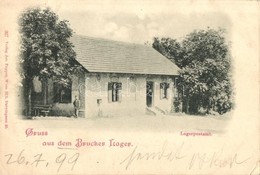 T2/T3 1899 Lajtabruck, Bruck An Der Leitha; Brucker Lager, Lagerpostamt / Katonai Tábori Postahivatal / Military Barrack - Non Classés