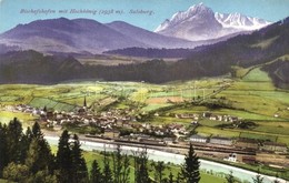 * T2 Bischofshofen Mit Hochkönig; General View With Railway Station - Non Classés