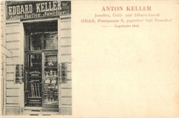 ** T2 Graz, Postgasse 5. Anton Keller Juwelier, Gold- Und Silberschmied. Gegründet 1853 / Anton Keller Jeweler, Goldsmit - Non Classés