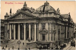 ** T1 Brussels, Bruxelles; La Bourse / Stock Exchange, Tram - Unclassified